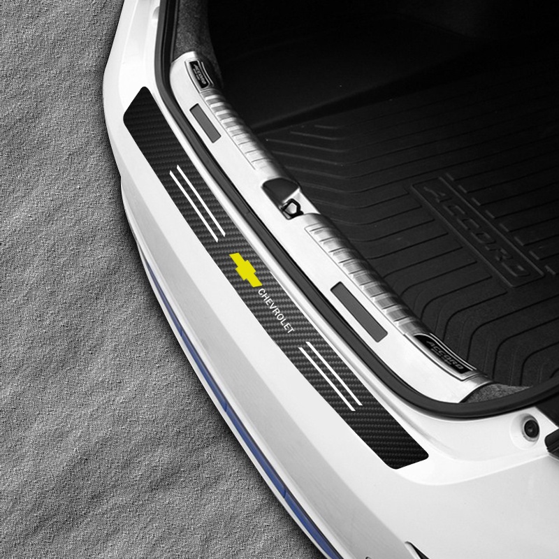 1 Miếng Dán Logo Xe Hơi Chevrolet Captiva Colorado Cruze Spark Malibu Aveo Bằng Sợi Carbon