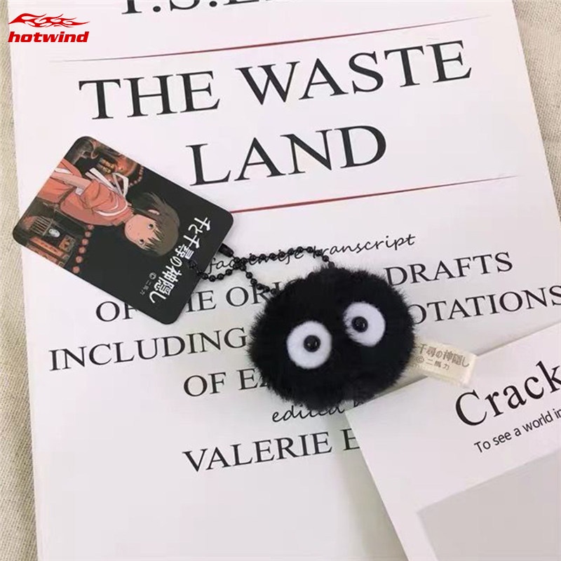 Móc khoá đồ chơi nhồi bông phong cách Totoro Ghibli Spirited Away