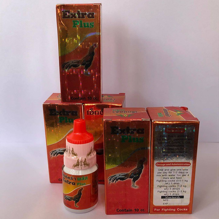 HEN ĐỎ - KHÒ, HEN CHO GÀ ĐÁ - CHAI NGUYÊN x 10ML