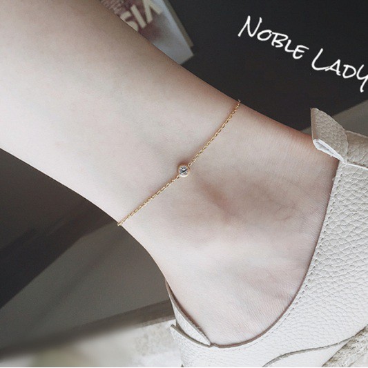 Lắc chân titan nữ cao cấp TT2591- Cam kết không đen | BigBuy360 - bigbuy360.vn