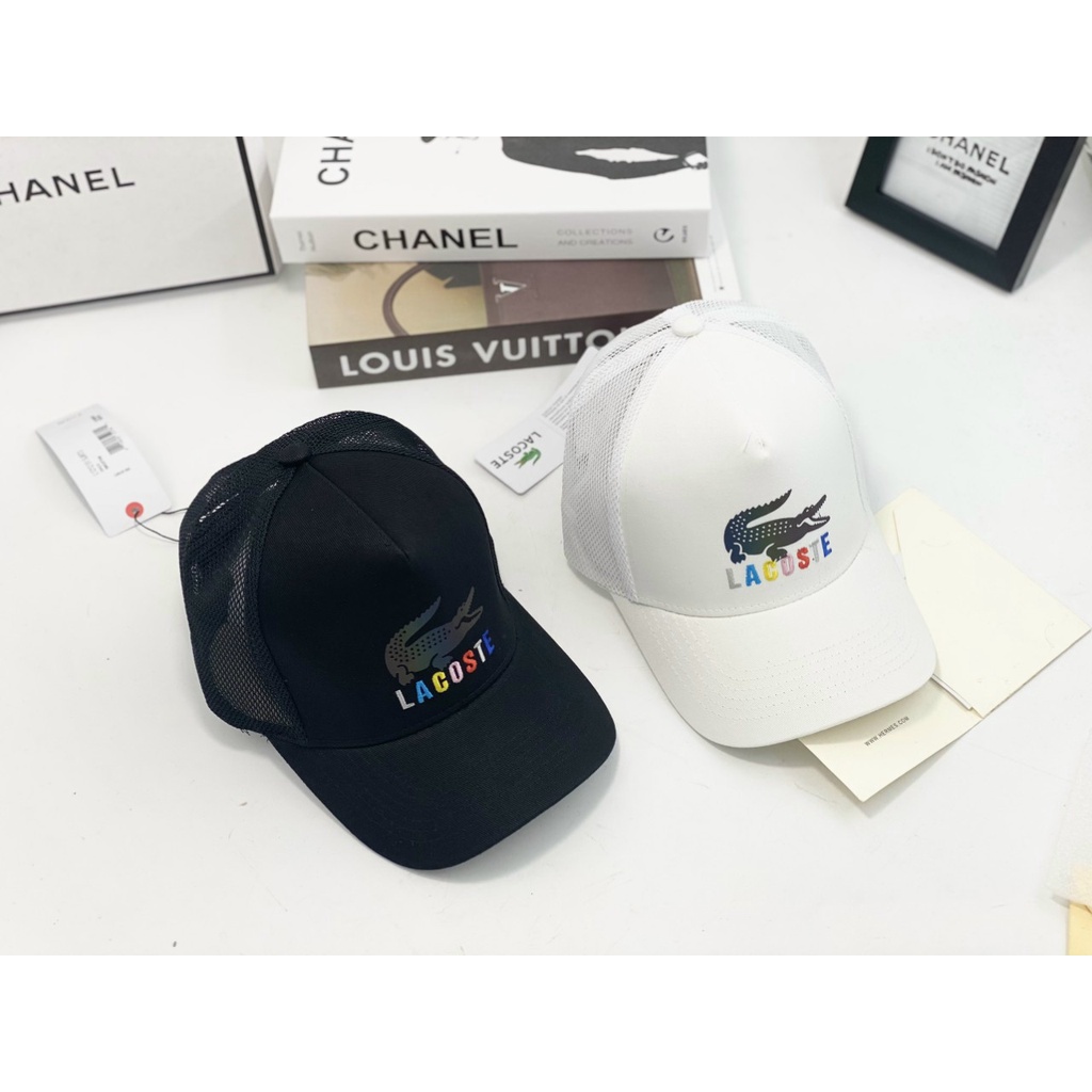 MŨ LƯỠI TRAI XUẤT KHẨU - NÓN KẾT LACOSTE PHẢN QUANG - TXGS-N254