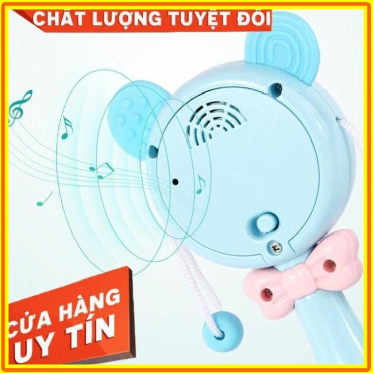 Stoy Lục Lạc Lúc Lắc Trống Antona Mặt Gấu Đáng Yêu Có Nhạc Và Đèn Cho Bé