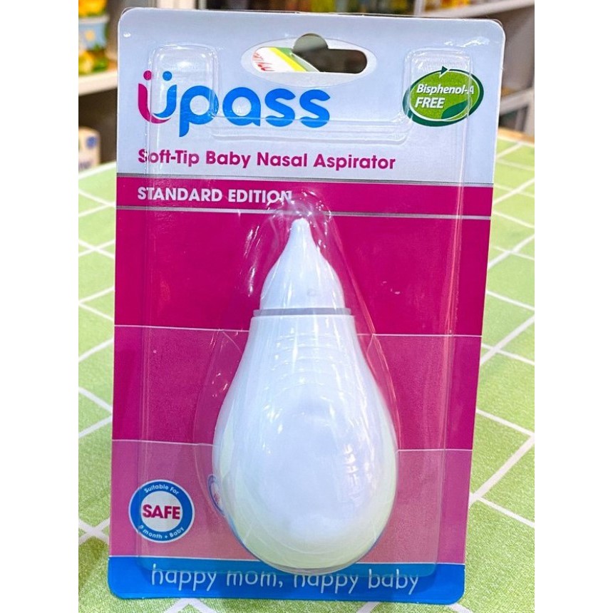 (Made in Thailand) Hút mũi bóp đầu mềm vệ sinh cho bé Upass UP1002NT (MÀU TRẮNG)