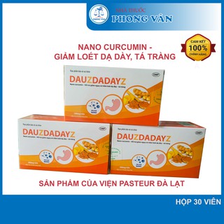 Nano curcumin dauzdadayz - giảm viêm loét dạ dày, tá tràng