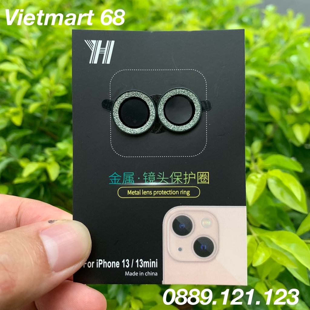 Mắt Bảo Vệ Camera Dành Cho iPhone 13-13Mini, 13Pro, 13ProMax - Màu Xanh Rêu Mới Siêu Hot