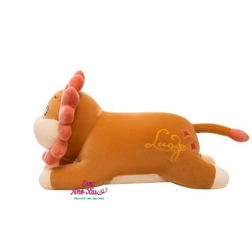 Bộ chăn gối hình sư tử - bộ chăn gối văn phòng 2 trong 1