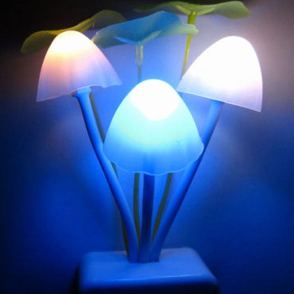 Đèn Ngủ Led Cảm Ứng Hình Cây Nấm Dễ Thương Nhiều Màu Sắc -anhsonnd18