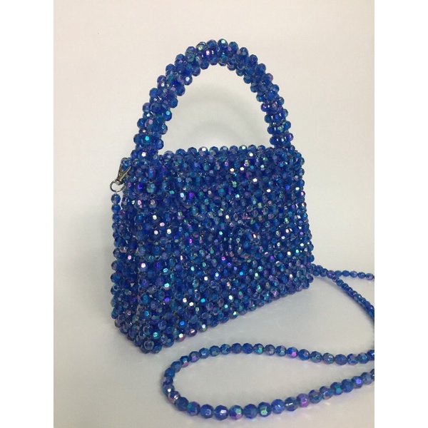 Túi hạt cườm nhựa phong cách Vintage