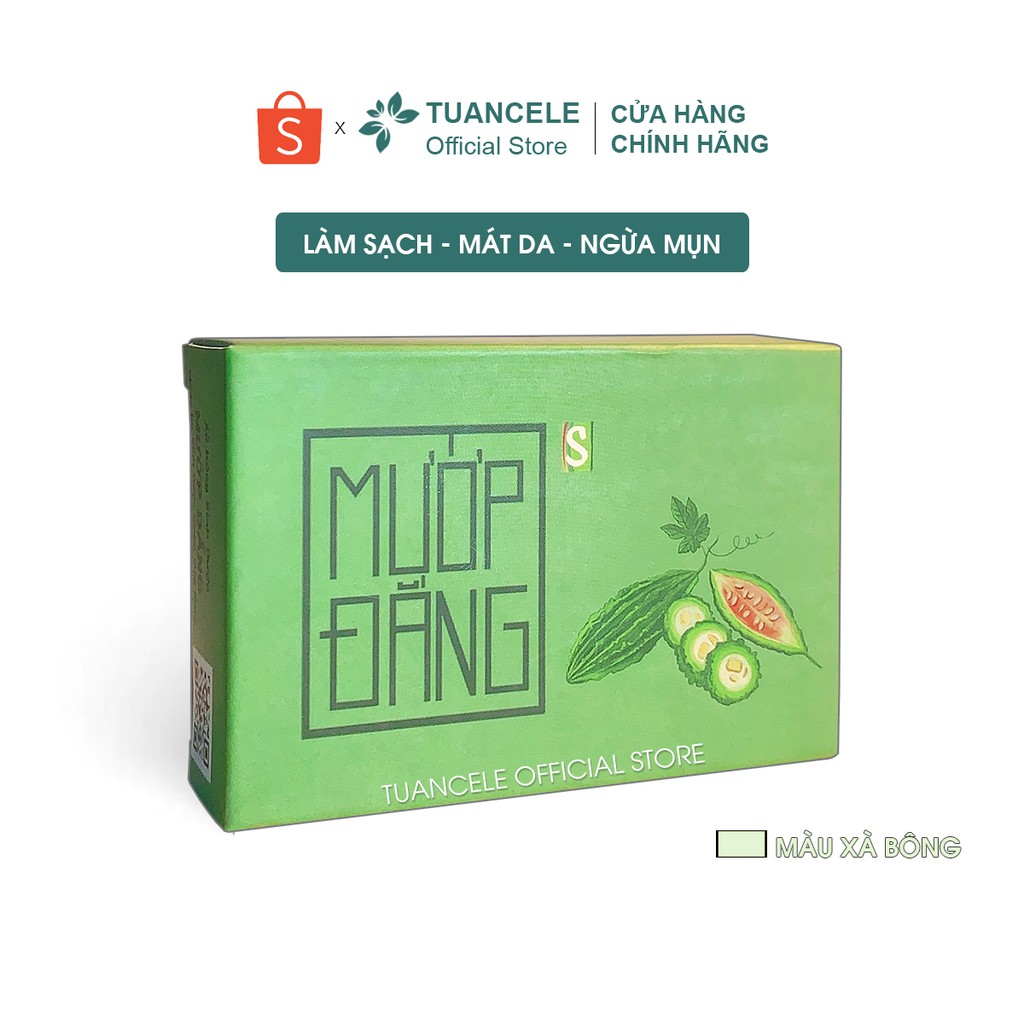 Xà Bông Mướp Đắng Sinh Dược Dùng Cho Da Mụn, Mụn Lưng, Giảm Mẩn Ngứa 100gr | BigBuy360 - bigbuy360.vn