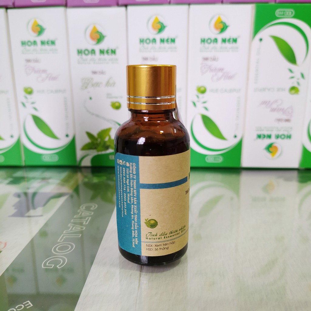 Tinh dầu Hoa Nhài NGUYÊN CHẤT Hoa Nén 30ml_Tinh dầu cao cấp giúp xua tan căng thẳng, mệt mõi, stress hiệu quả