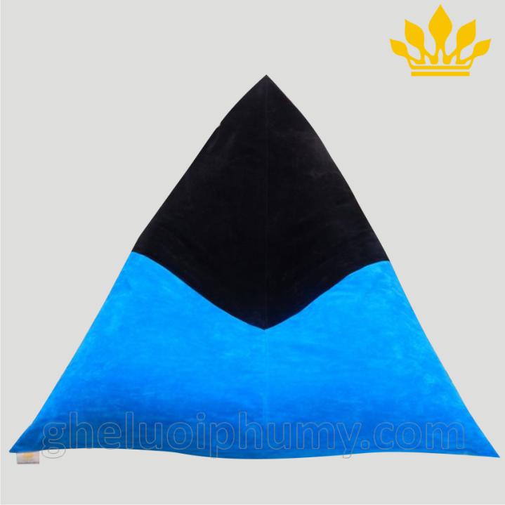 Ghế lười hạt xốp hình Kim tự tháp GH-KITT-DASA size S - Phú Mỹ
