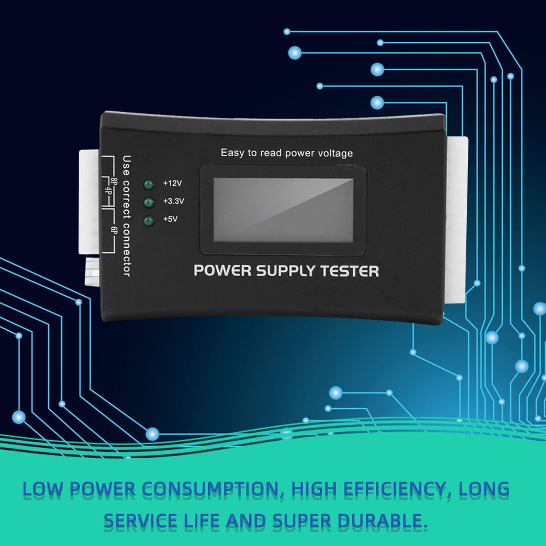Bộ Kiểm Tra Nguồn Điện 99lcd Cho Pc-power / Atx / Btx / Itx