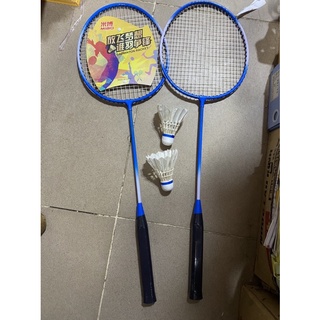 1 đôi vợt cầu lông giá rẻ tặng 2 quả  cầu 3 sao