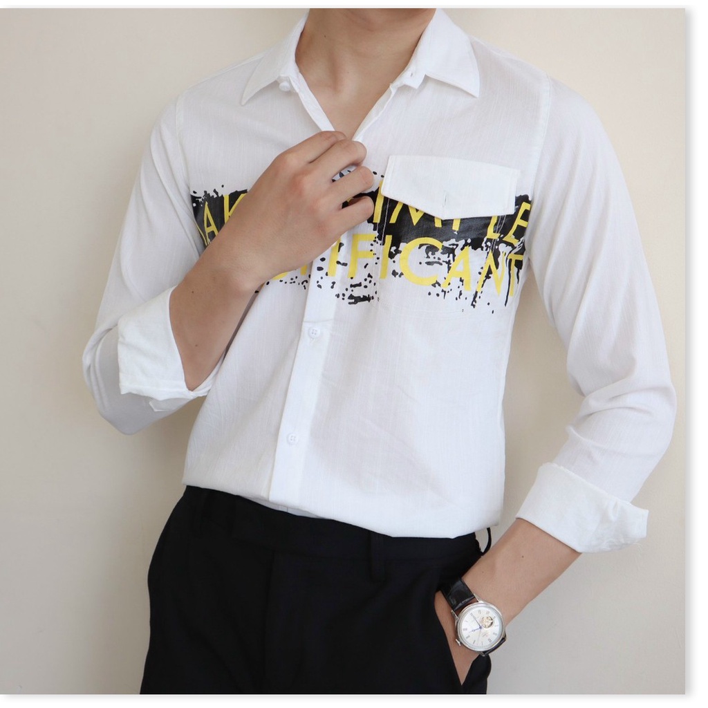 Áo sơ mi đũi tay dài nam siêu phong cách hàn quốc , cực đẹp cho các ae KOKO MI FASHION