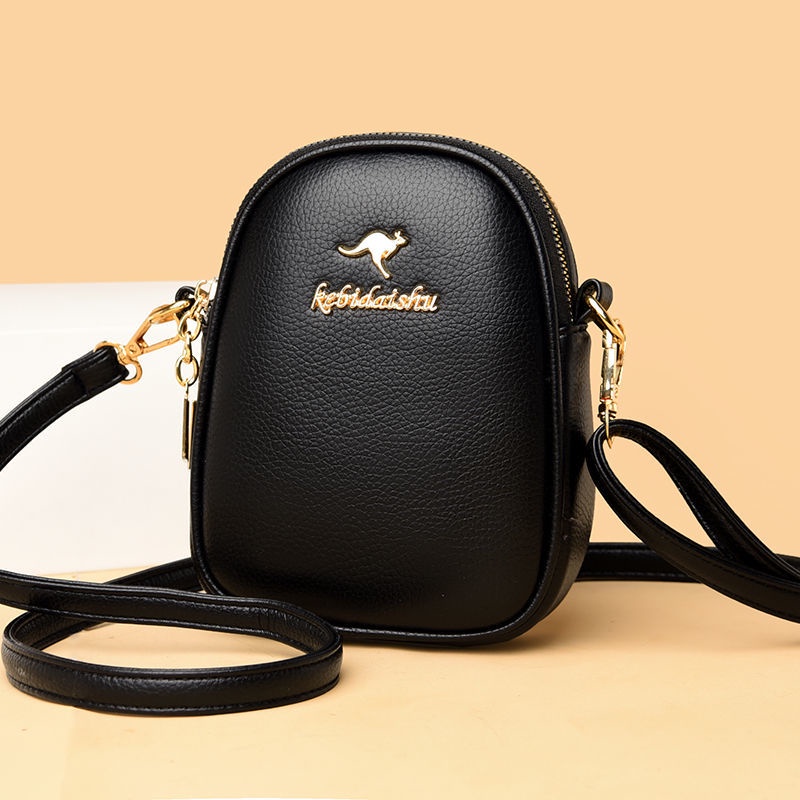 Túi Đeo Chéo Da Bò Mini Thời Trang Cho Nữ Dễ Phối Đồ