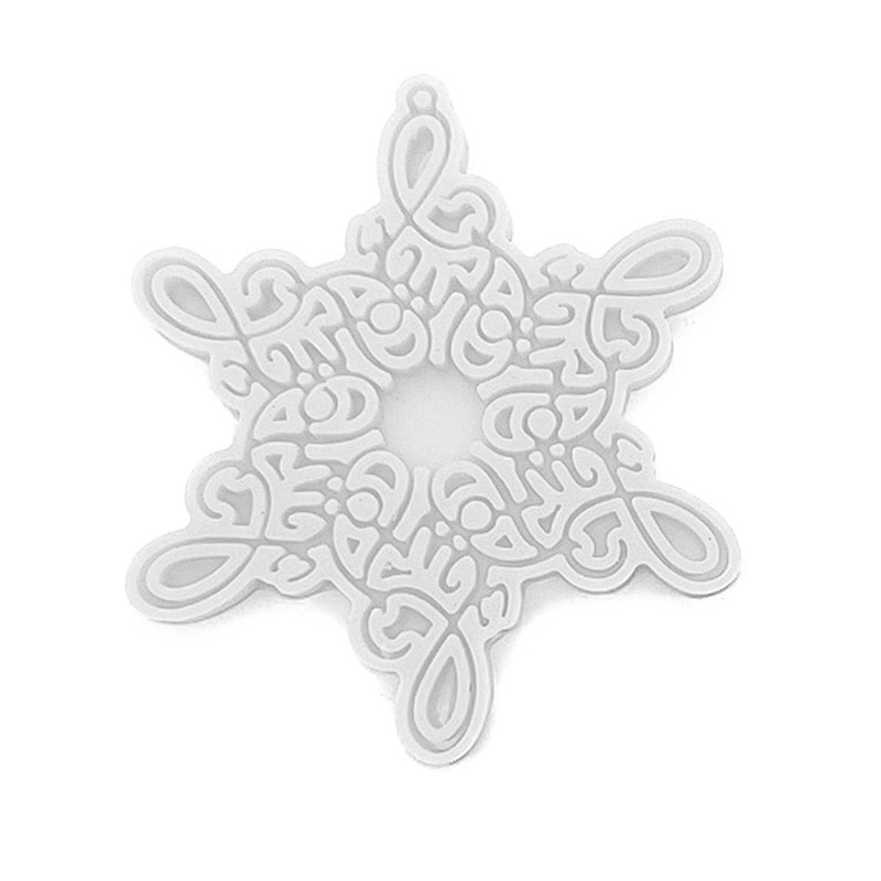 Sa Khay Đựng Trái Cây Hình Bông Tuyết Pha Lê