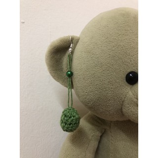 Khuyên tai len hình tròn