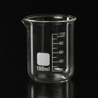 Cốc đong thủy tinh phòng thí nghiệm 100ml