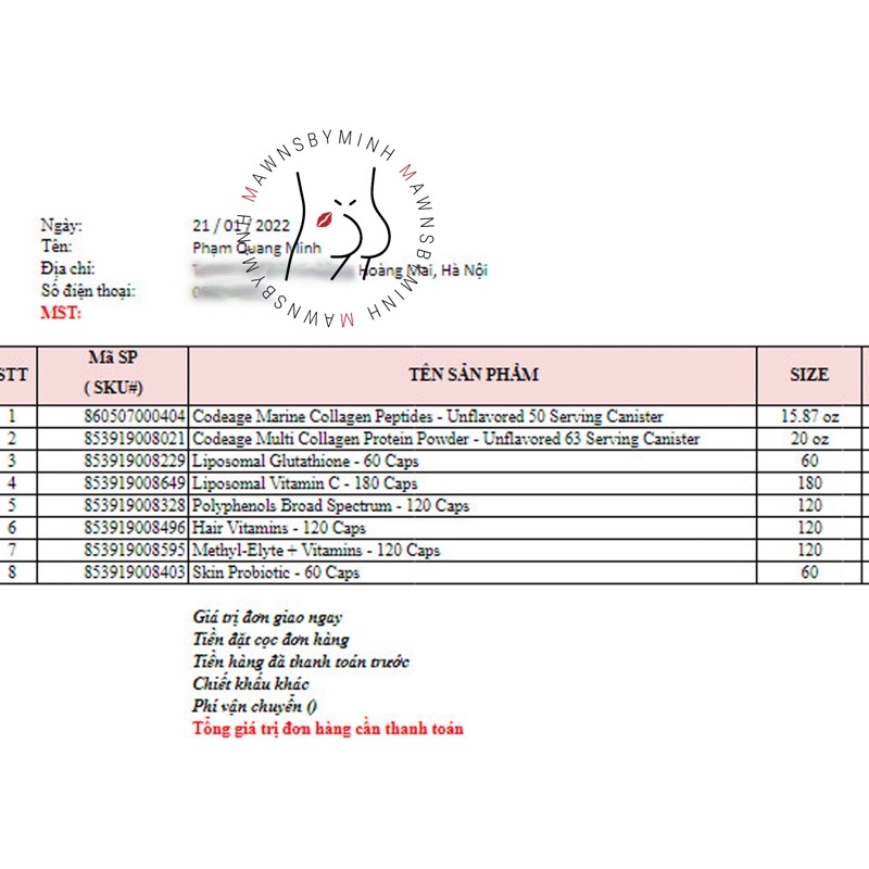 Trẻ hoá căng mịn da Codeage Collagen Peptides 450g