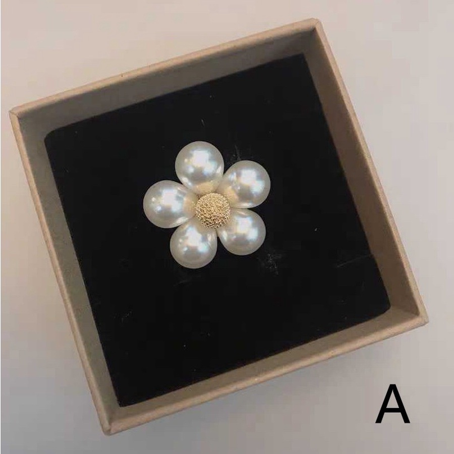 Trâm Cài Áo Hình Nơ Đính Ngọc Trai Thời Trang Hàn Quốc Cho Nữ