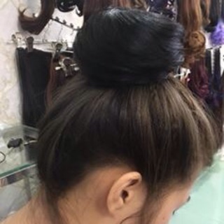 Tóc giả búi phồng siêu gọn nhẹ đẹp quý phái bới tóc đi tiệc cực kì đẹp
