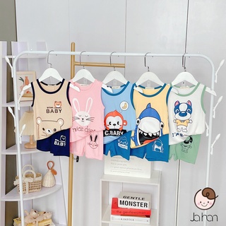 Bộ ba lỗ Minky Mom cao cấp cho bé