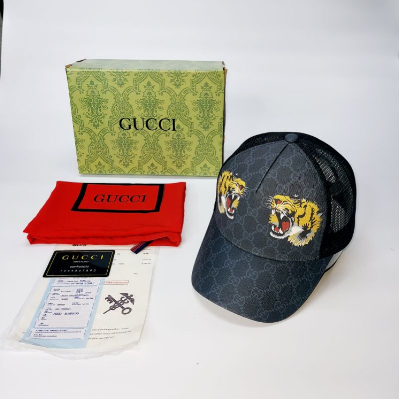 Nón kết gc lưới Mũ lưỡi trai GC (Khuyến Mãi) thú song hổ  full box hộp cực đẹp