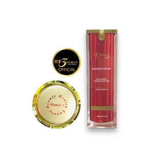 Combo Serum O2max3 và Kem Firmax3 cặp đôi hoàn hảo làm đẹp da, săn chắc cơ mặt ,RF3 World chính hãng