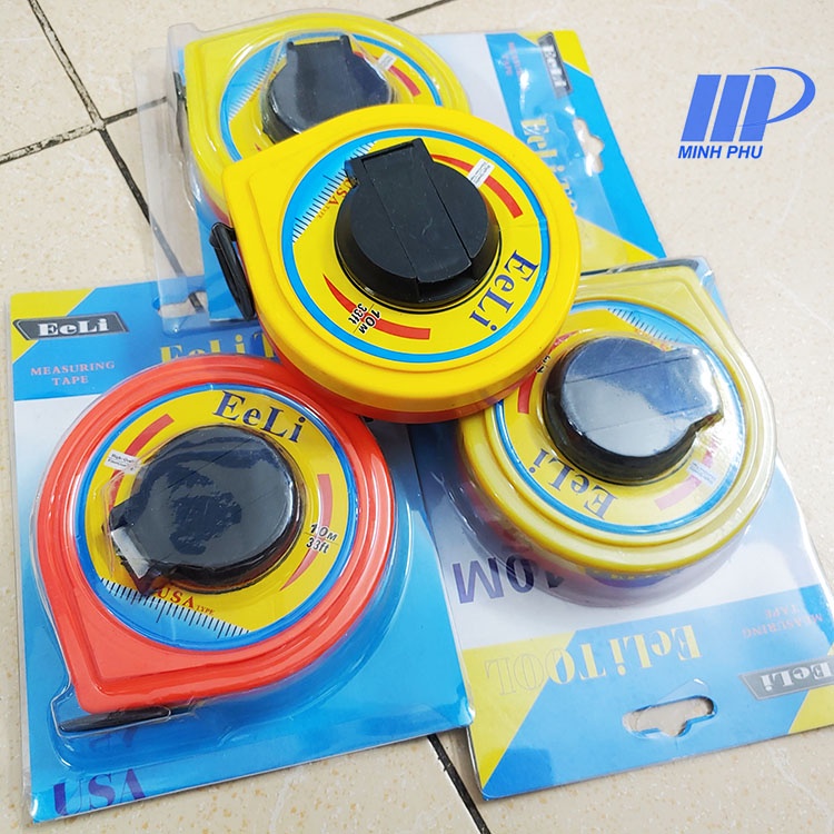 Thước dây 10m - 30m chuyên dùng đo đạc trong thể thao ⚡ Dụng cụ thể thao trường học giá rẻ