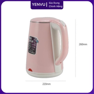 Bình đun nước siêu tốc inox, ấm đun nước, bình siêu tốc .