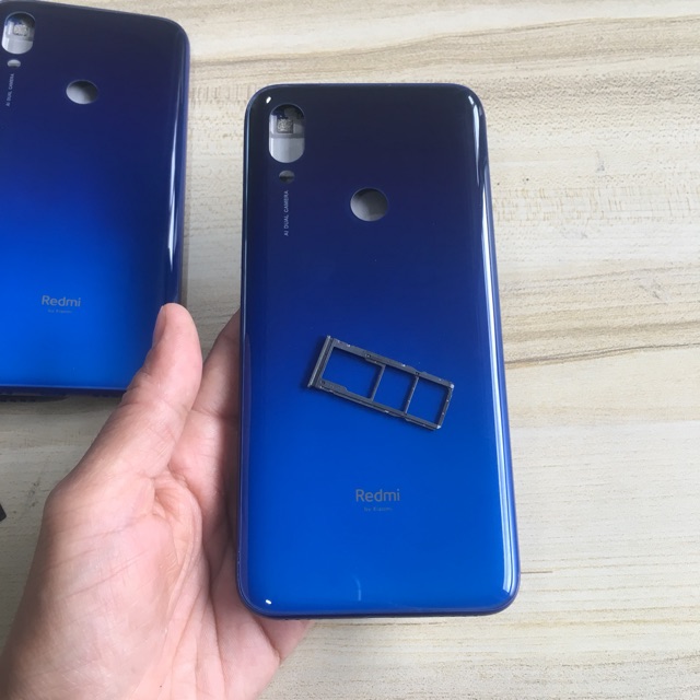 Bộ Vỏ Sườn Redmi 7 Zin Hàng Cao Cấp (Tặng khe sim)