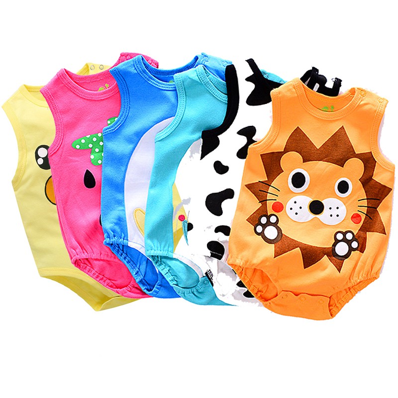 Bodysuit cotton cho bé Hàng Xuất Nhật (Được chọn mẫu) TTS186