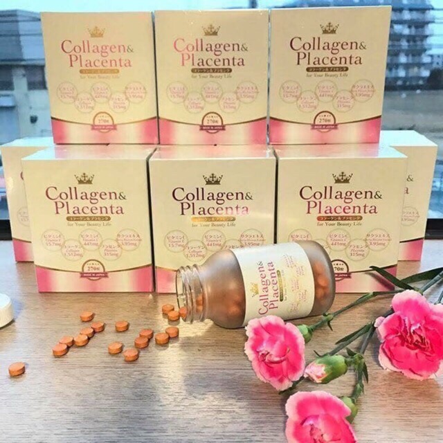 Collagen Placenta 5 in 1 date 02/2023 ( Nhật Bản) | Thế Giới Skin Care
