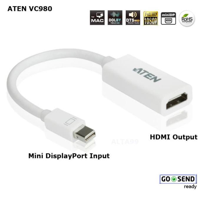 Đầu Chuyển Đổi Mini Aten Vc980 Sang Hdmi Cho Mac / Mini Pc | BigBuy360 - bigbuy360.vn