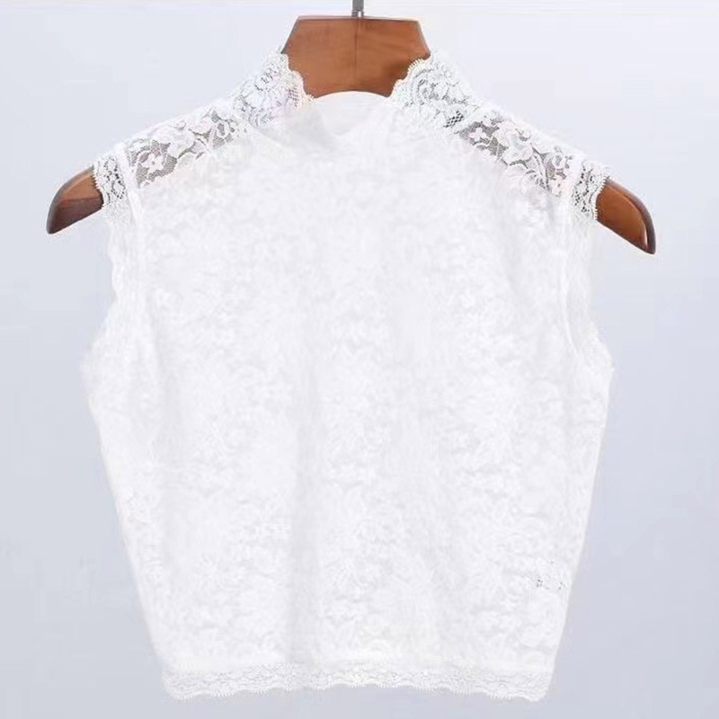 Áo Ren Hoa Không Tay Xuyên Thấu Thời Trang Dành Cho Nữ Cr