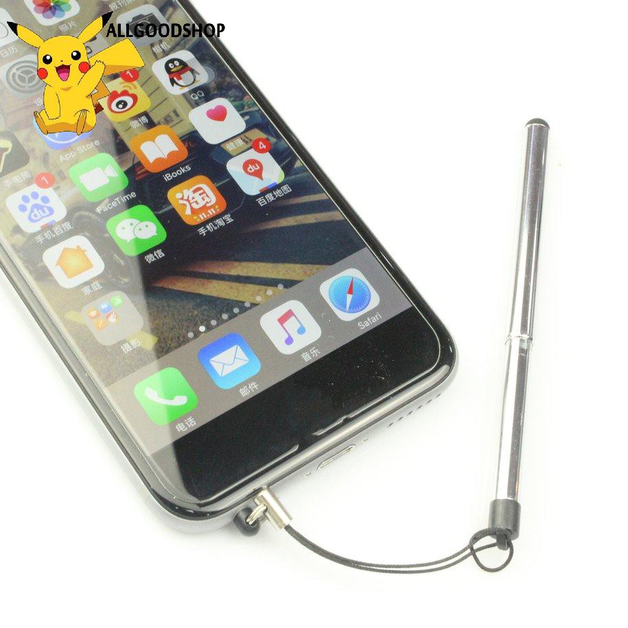 111all} New Rod Retractable Touch Screen Pen For Smart Phone Tablet For iPad