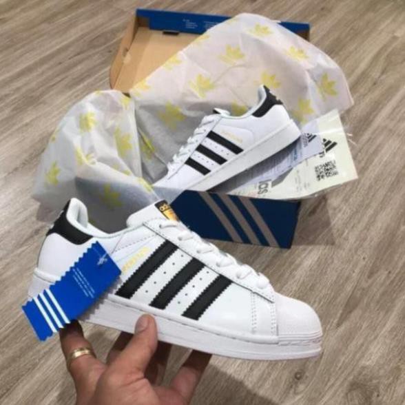 Giày sneaker adidas mũi sò tem vàng chuẩn xịn full size nam nữ [Full box+bill]