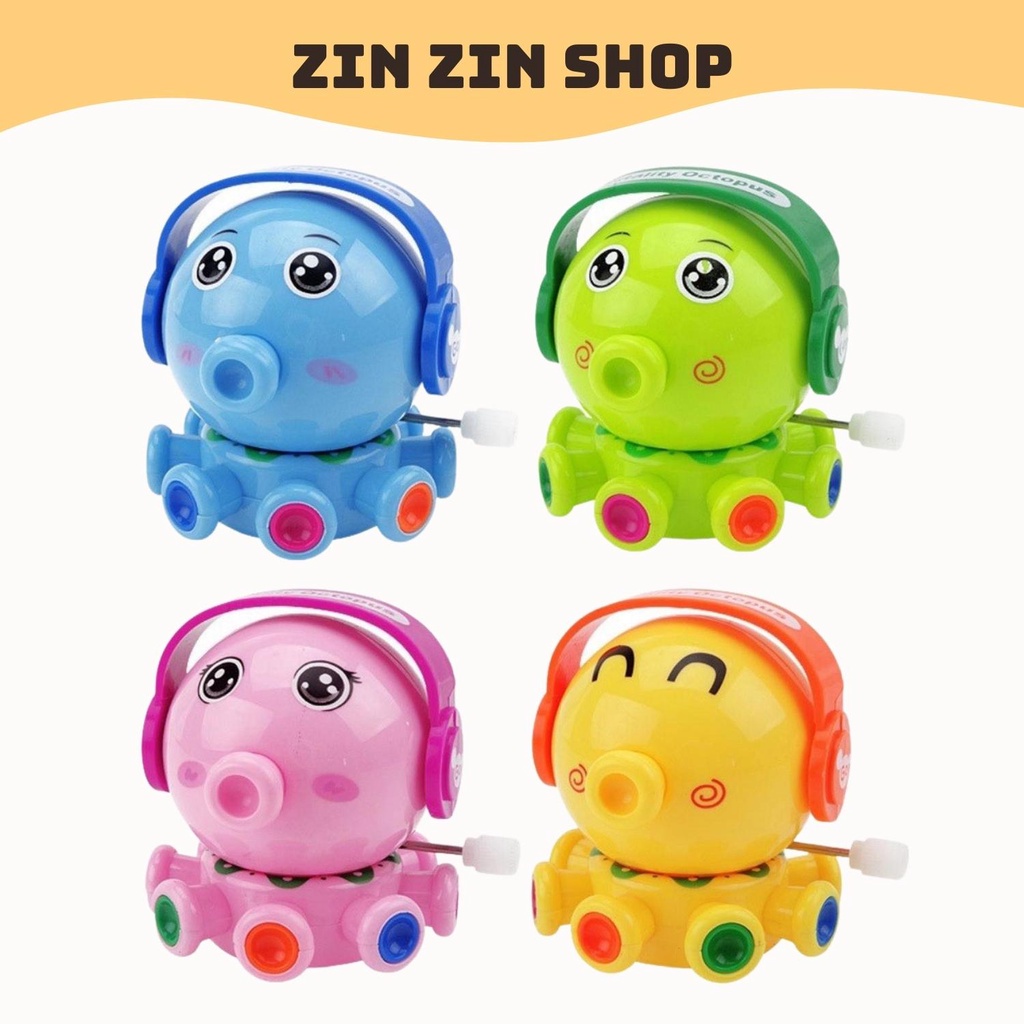 Đồ chơi Bạch tuộc vui nhộn chạy dây cót dành cho bé