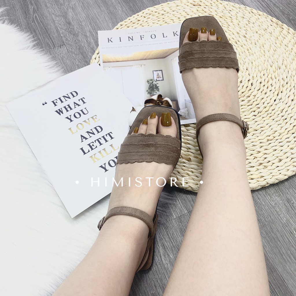 [Có Sẵn] - Giày Sandal Nữ Size Lớn 39 Đến 44 Thương Hiệu Himistore
