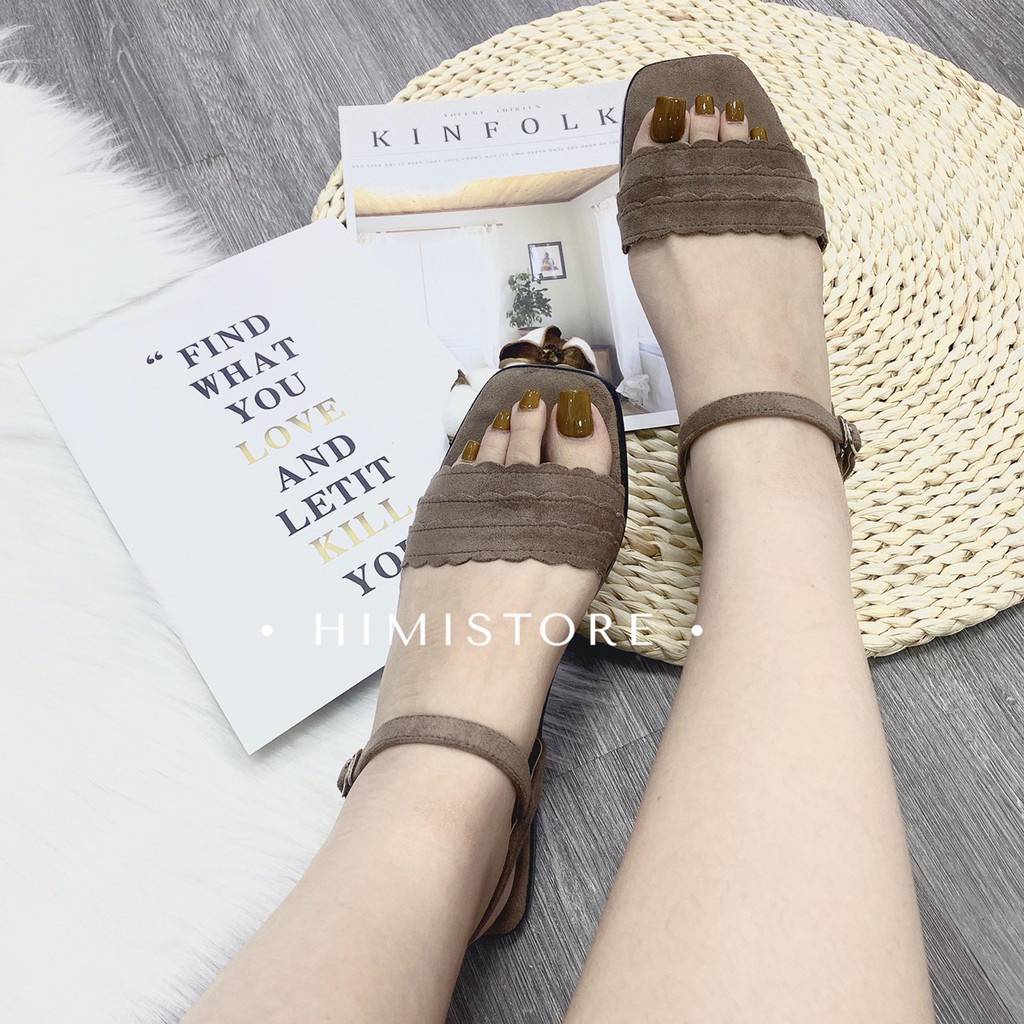 [Có Sẵn] - Giày Sandal Nữ Size Lớn 39 Đến 44 Thương Hiệu Himistore