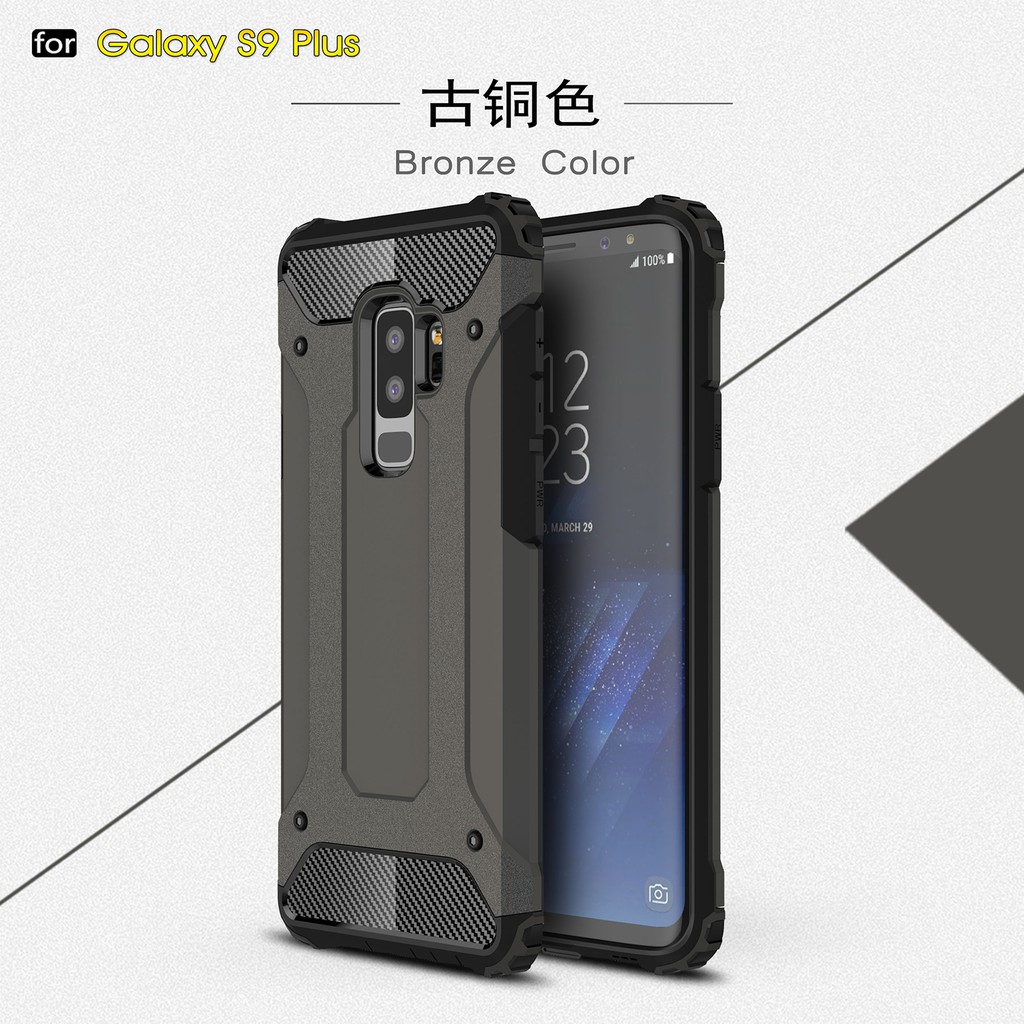 Ốp điện thoại TPU PC giáp cứng cho Samsung Galaxy S9/S9 Plus/Note 9