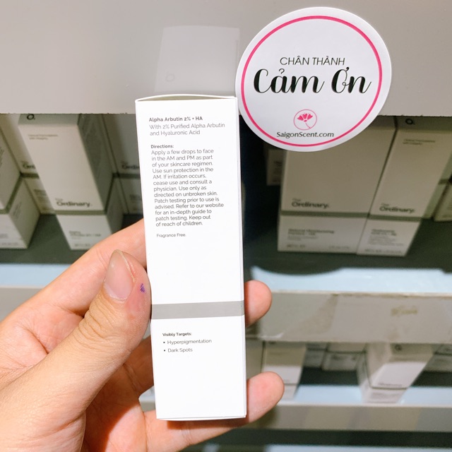 Tinh Chất Sáng Da The Ordinary Alpha Arbutin 2% + HA ( 30mL ) | BigBuy360 - bigbuy360.vn