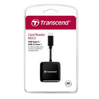 Đầu Đọc Thẻ Transcend Type-C TS-RDC3K