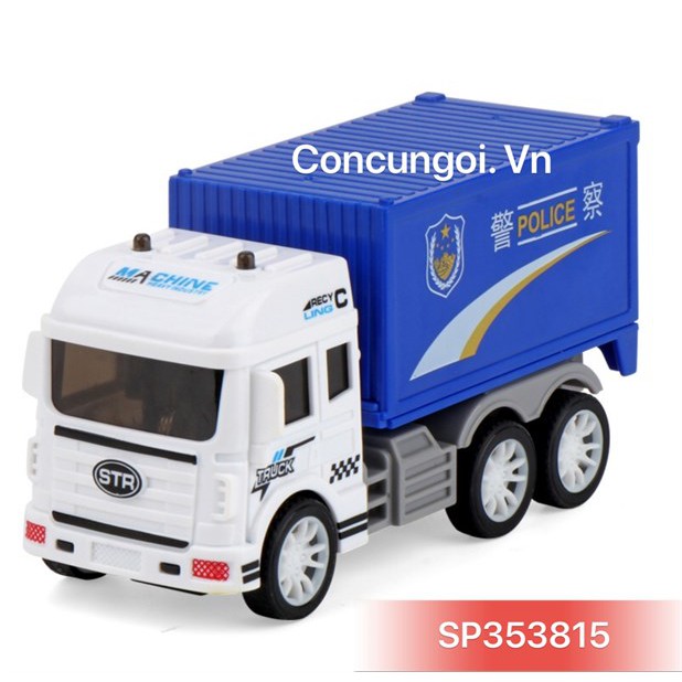 Hộp xe cs, cứu thương trớn 3C đủ mẫu+ biển báo TL 1:32, JW567-016