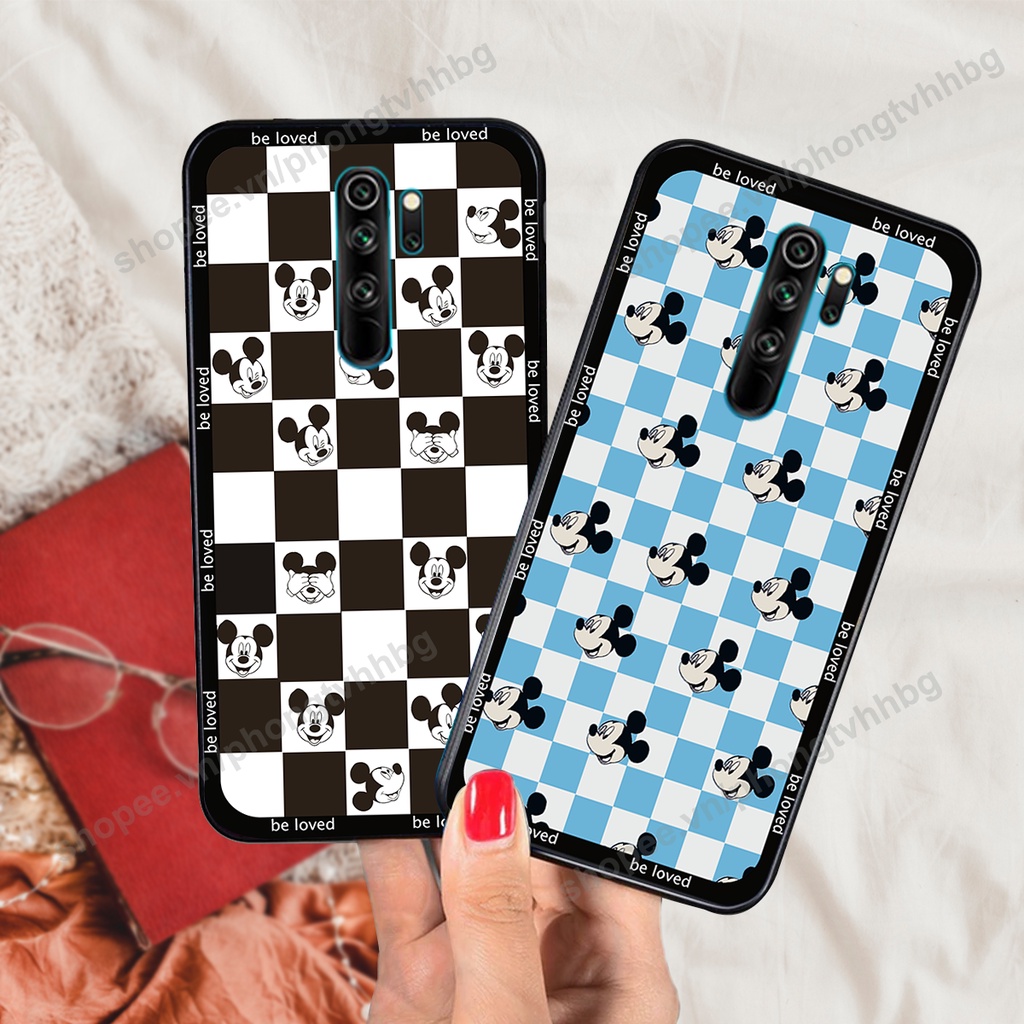Ốp lưng Xiaomi Redmi 8 / Redmi Note 8 pro / Redmi 9 in mẫu TRÁI TIM caro, chuột mikey thể thao cực đẹp cute cực bền bỉ