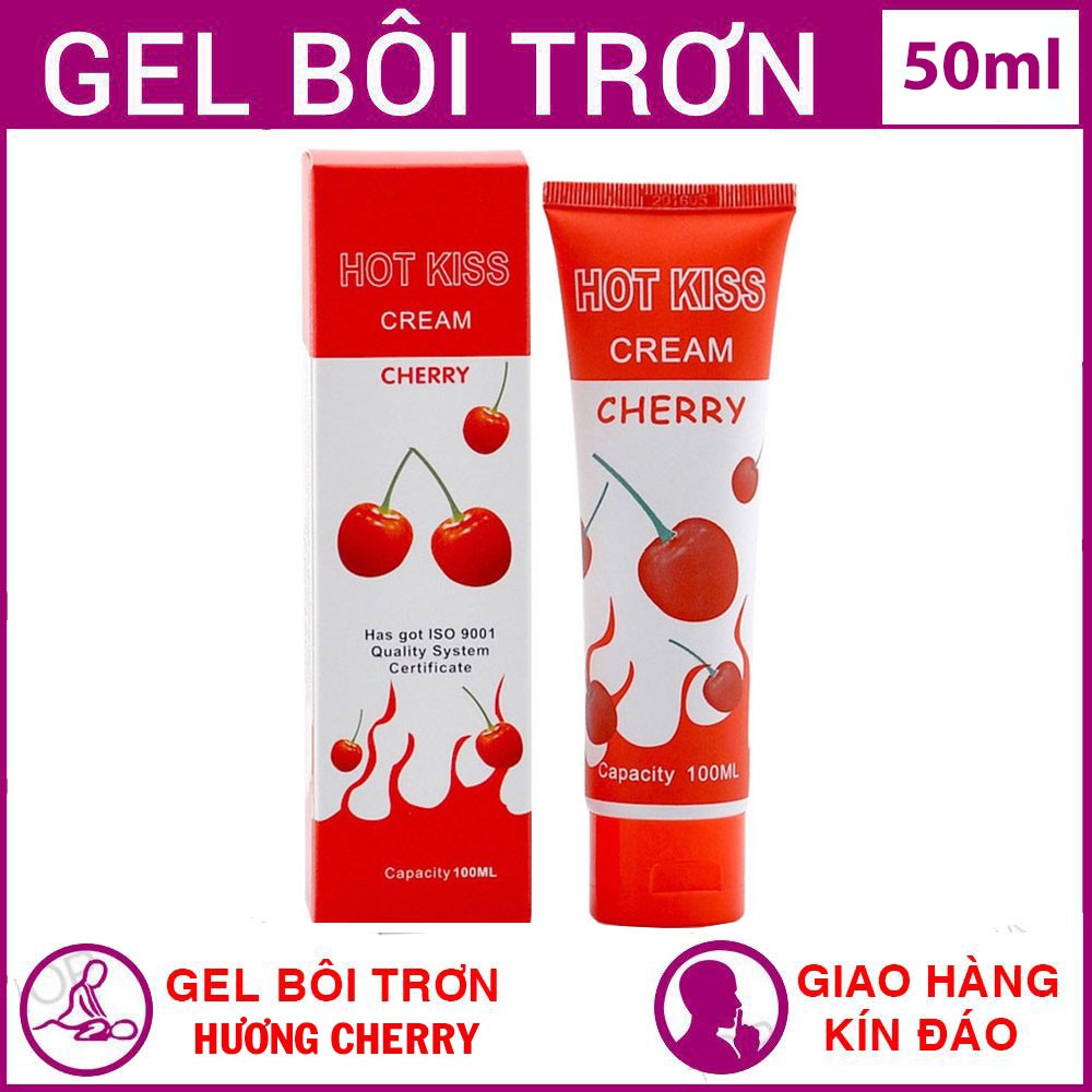 Gel bôi trơn Hot Kiss hương Cherry 100ml