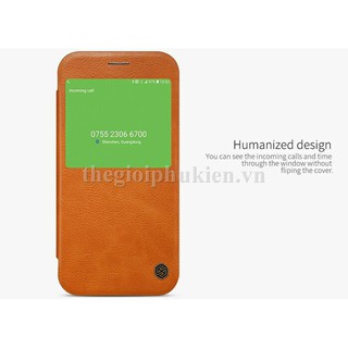 Bao da samsung galaxy a7 2017 chính hãng nillkin qin