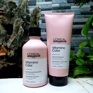 #l'oreal_pháp Cặp dầu gội xả Loreal Professionnel Paris Absolut Repair dành cho tóc hư tổn (500ml + 200ml)