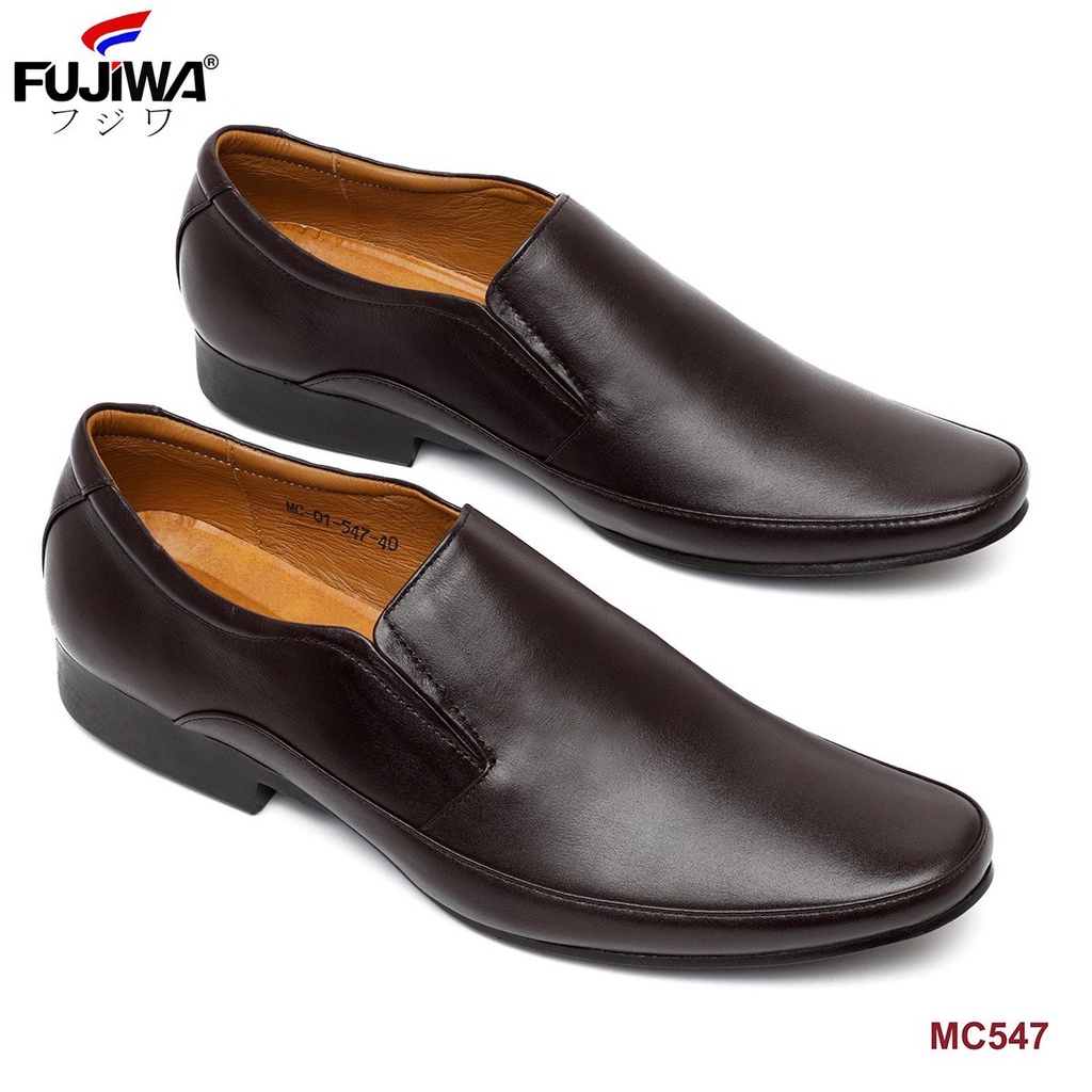 Giày Tây Nam Da Bò FUJIWA - MC547. Có Lớp Hút Mồ Hôi. Được Đóng Thủ Công (Handmade). Có Size:  38, 39, 40, 41, 42, 43