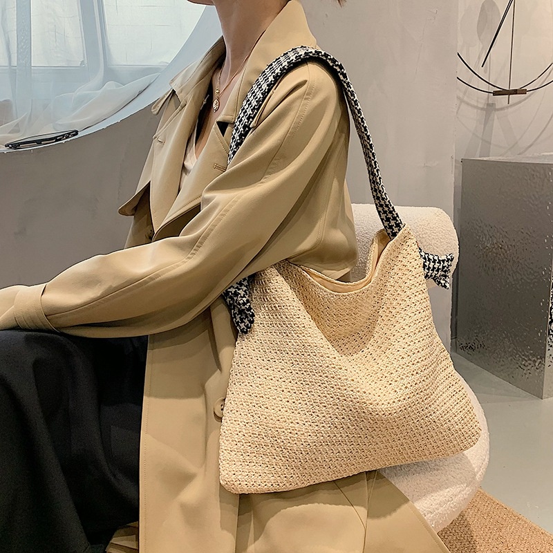 Túi Xách Đan Rơm Thời Trang Nữ Tính